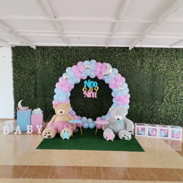 Aro decorado de Hip Hip Balloons
