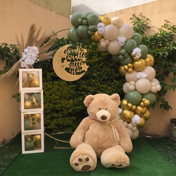 Aro decorado de Hip Hip Balloons