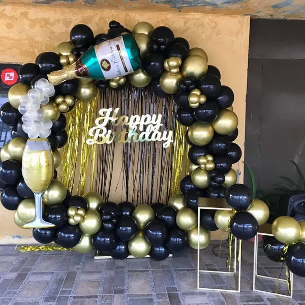 Aro decorado de Hip Hip Balloons