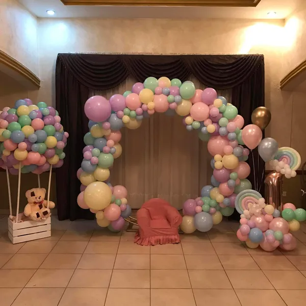 Aro decorado de Hip Hip Balloons
