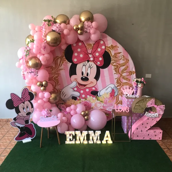 Aro decorado de Hip Hip Balloons