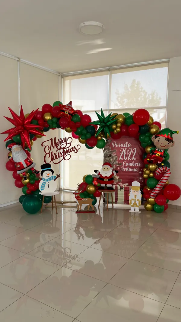 Aro decorado de Hip Hip Balloons
