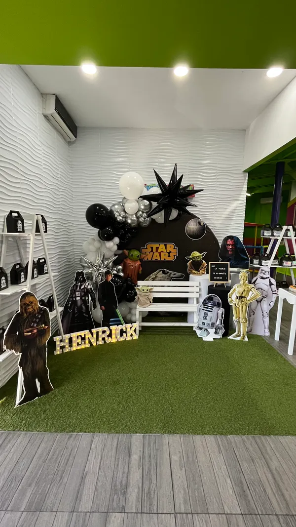 Aro decorado de Hip Hip Balloons