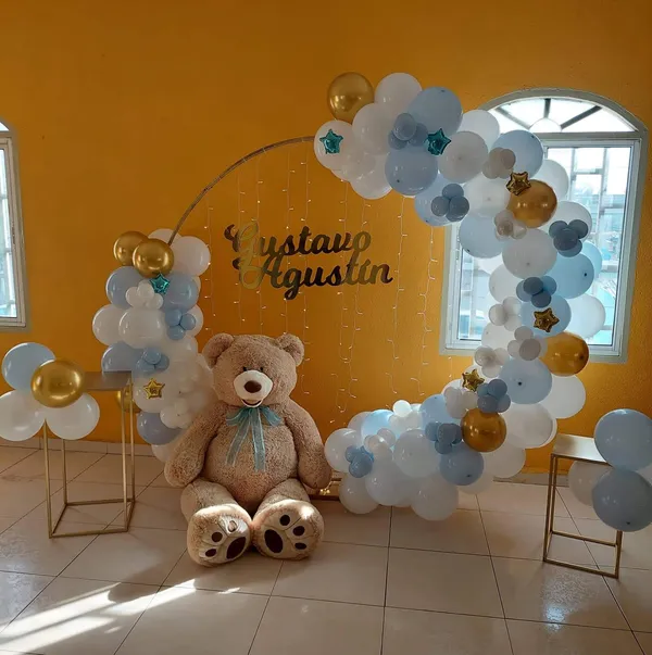 Aro decorado de Hip Hip Balloons