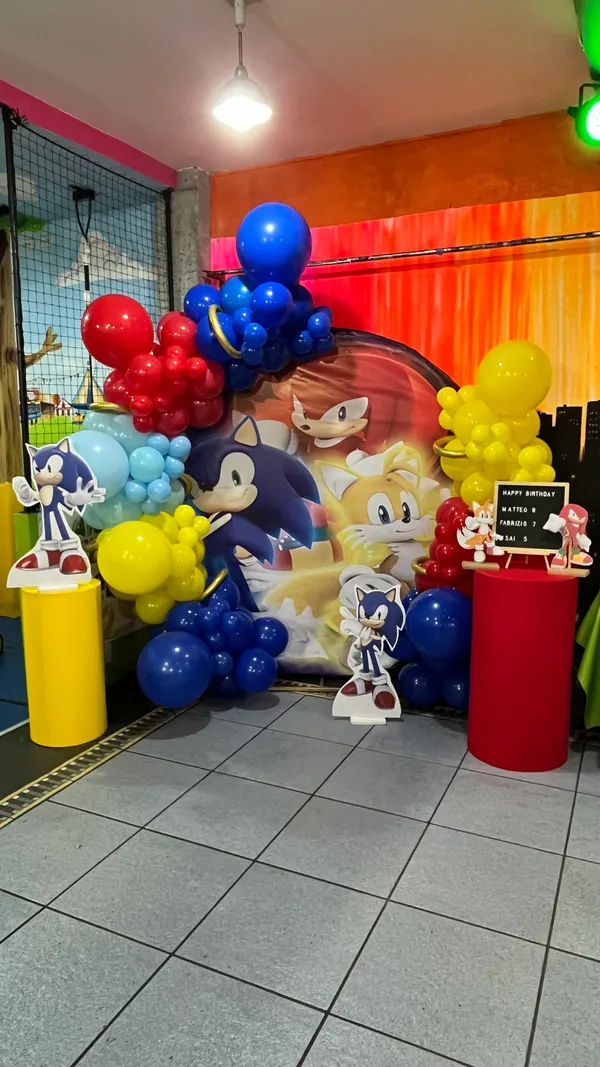 Aro decorado de Hip Hip Balloons