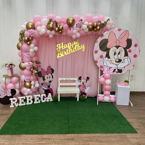 Portería decorada de Hip Hip Balloons
