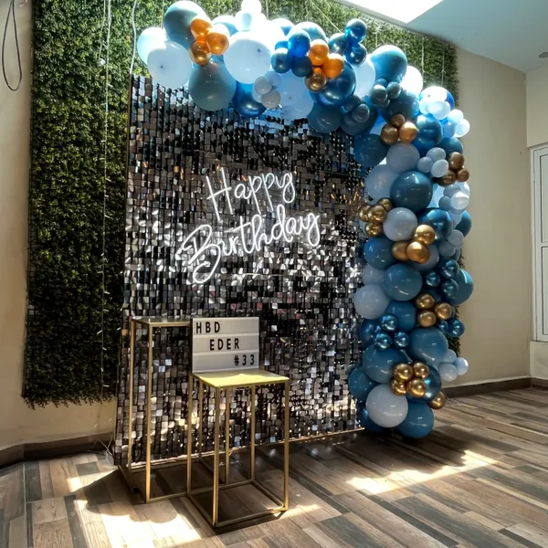 Shimmer wall de Hip Hip Balloons