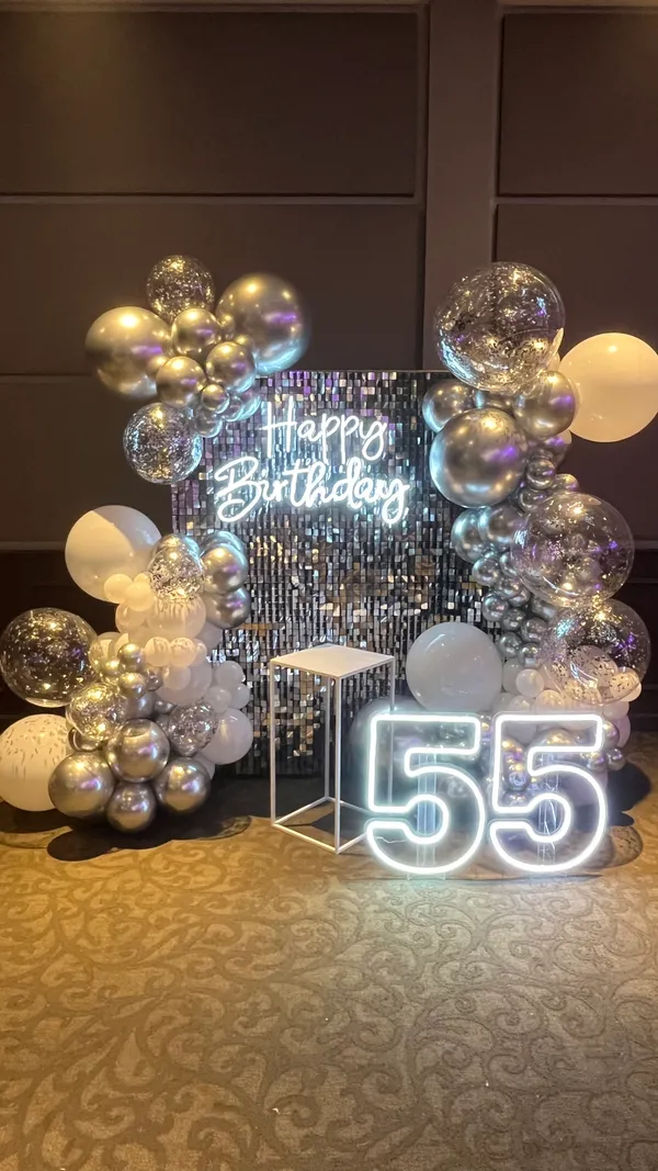 Shimmer wall de Hip Hip Balloons
